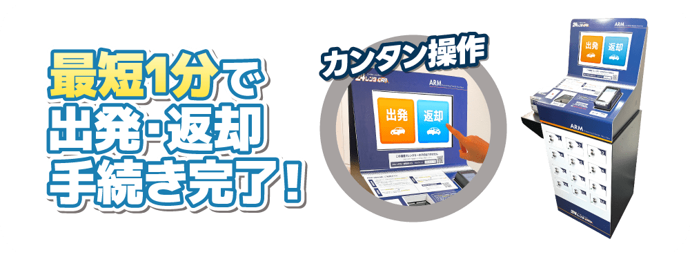 最短１分手続き